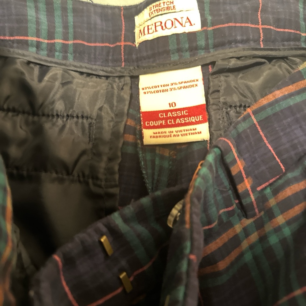 Merona Multicolor Plaid Skirt